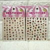 5D cartoon nail stickers, cartoon fruit cute embossed nail stickers, three-dimensional nail stickers Specification image